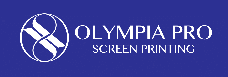 Olympia pro screen printing logo